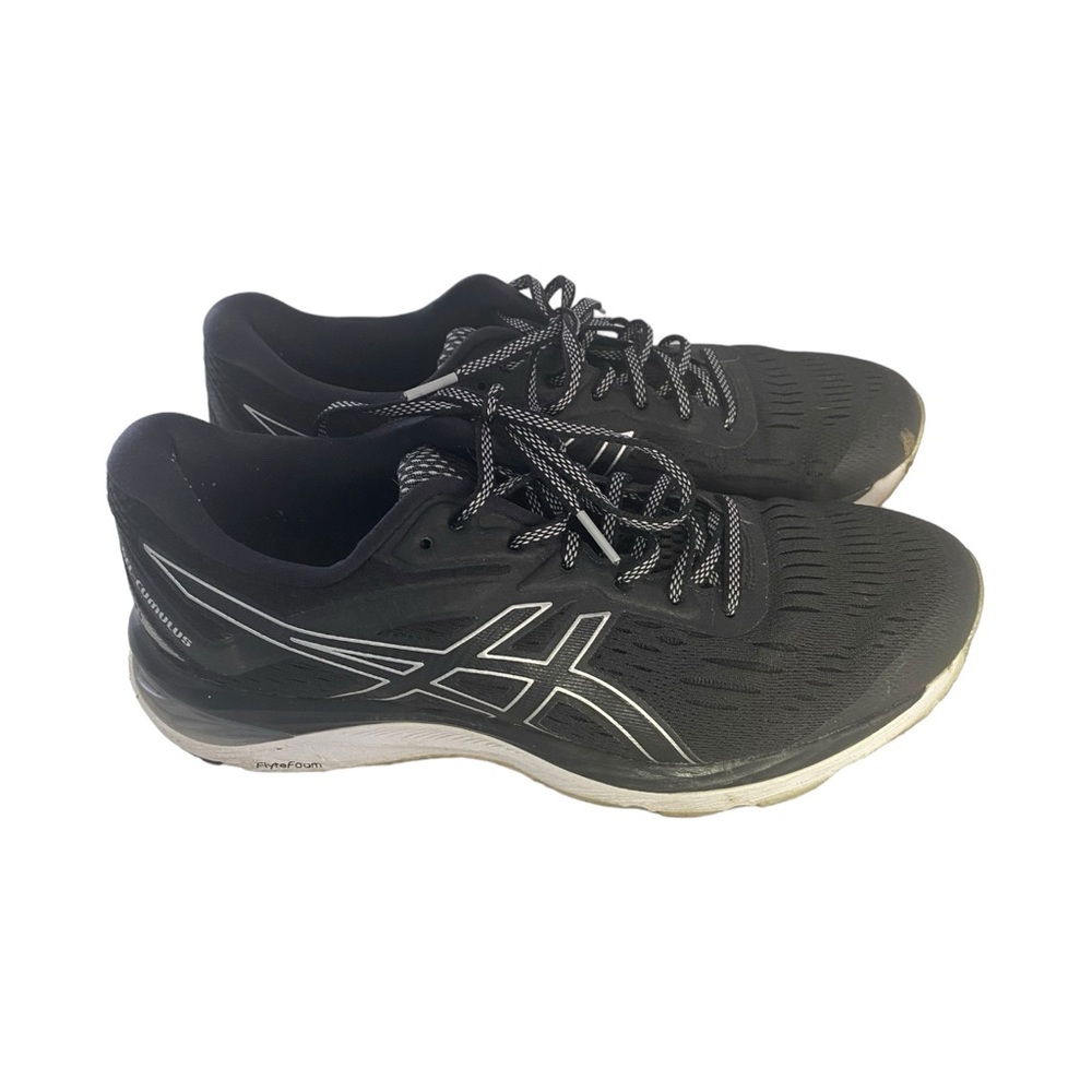 ASICS Women’s Running Shoes Size 11 Black & White - Picture 3 of 4